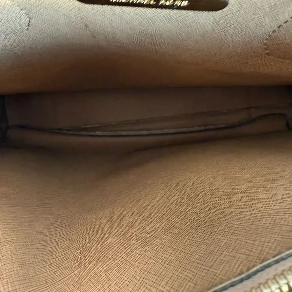 Michael Kors Beige Leather 2-Way Tote